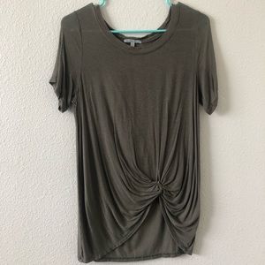 Long Green Tee